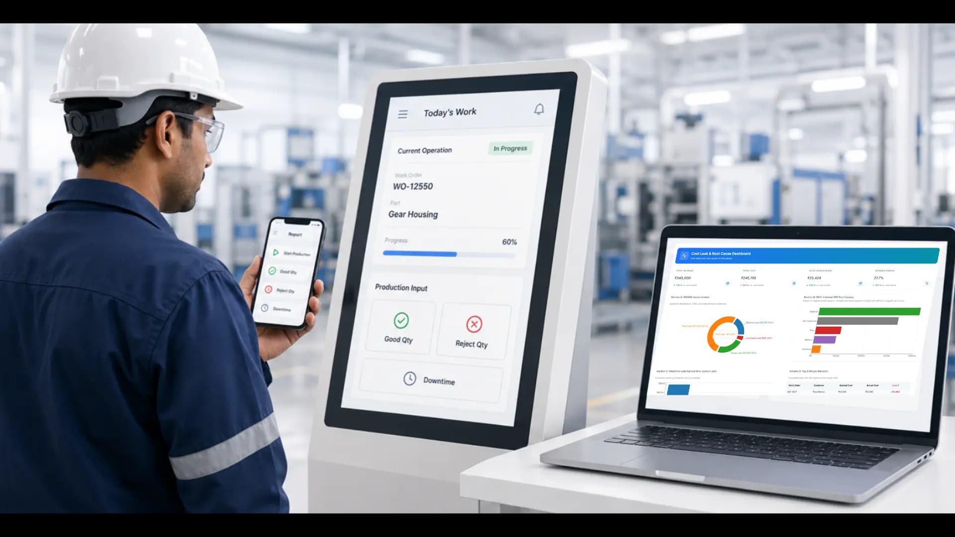 RaiseMatters Manufacturing Operations Interface